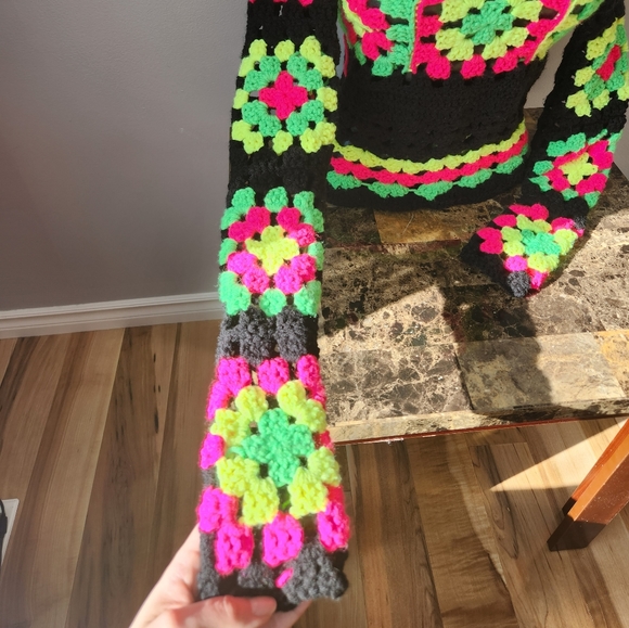 Handmade Crochet Sweater - Picture 2 of 5